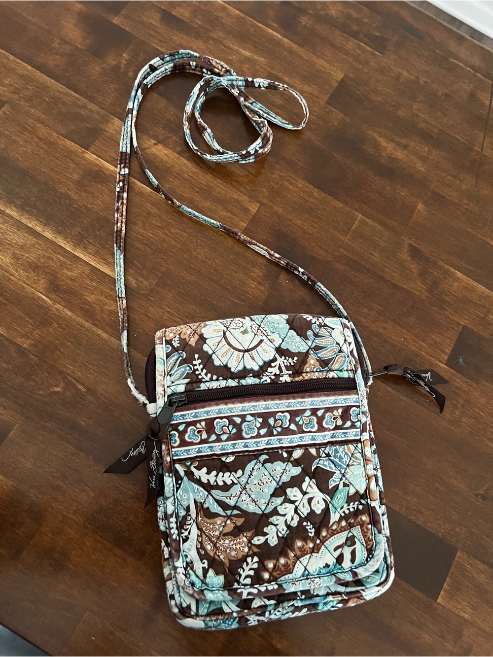 Vera Bradley Mini Hipster Java Blue Crossbody Bag